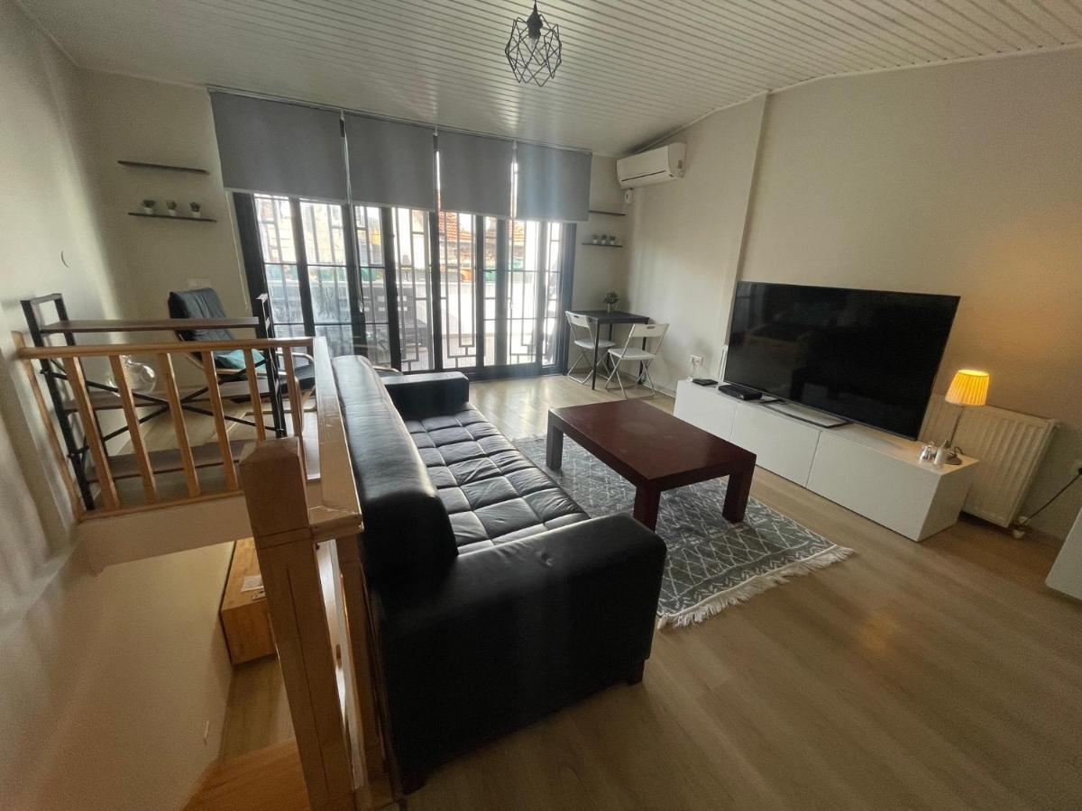 Апартаменты Duplex With Terrace In Center,5Mn Walk To Istiklal Стамбул Экстерьер фото